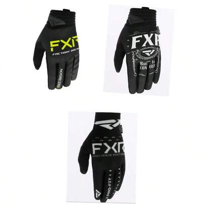FXR Motorcycle Gloves Dirt Bike Bicycle MotocrossGloves Motorcyclist DH Cycling BMX MTB Motorbike Racing Sports Gloves