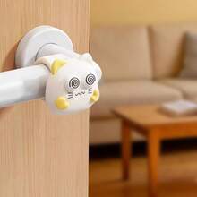 1pc New Creative Cute Cartoon Door Knob Protector, Anti-Collision Pad, Bedroom Door Back Collision Pad, Window Handle Anti-Collision, Door Back Cushion, Wall Protection - Multicolor - View 13