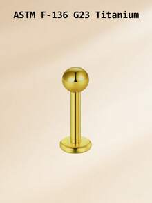 16G Titanium Alloy Lip Studs 3mm Ball CZ Labret Monroe Lip Ring For Women, G23 Tragus Helix Cartilage Earring Stud, Barbell Bar Length 6mm 8mm 10mm Body Piercing Jewelry - Lip Stud - View 19