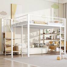 Bed Bases & Foundations - White + Metal + 140cm*200cm-1 - View 12