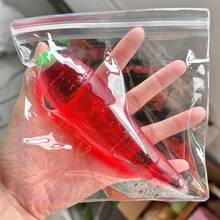 新款麦芽糖蔬菜挤压玩具，慢回弹胡萝卜减压小工具 - 彩色 - 查看 7