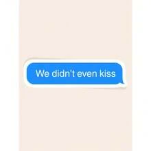 We Haven't Even Kissed Stickers | Romance Novel Quote Vinyl Stickers | Sports Romance Theme Stickers | BookTok Romance Novel Fan Gifts | Intense Rivals Fanfiction, LGBTQ+ Hockey Fiction, Funny Images, Emojis, Speech Bubbles, Waterproof Stickers - 藝術字 - 查看 12