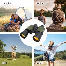 10000M 100X100 Day/Night HD Hunting Binoculars Waterproof Telescopes Coordinates - A - View 2
