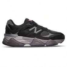 New Balance NB 9060 Low Top Kids' Running Shoes Red Violet Unisex GC9060EP | Cushioned Performance, Lightweight Comfort - Dark Black - View 6