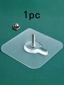 30pcs Seamless Self-Adhesive Photo Hooks - No Drilling Required, Strong Adhesive Wall Mounting, Suitable For Photos And Posters - Multicolor - View 12