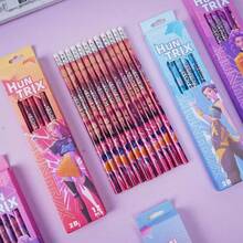 1/2/3/4pcs K-POP Witch Girl Group 12pcs Pencil Set, 2B Pencils, Student Writing Stationery, Sketching Drawing Pencils, Kindergarten Handwriting Pencils, Student Prizes - Sets - View 7
