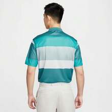 Nike 男士 AS M NK DF VICTORY+ POLO PRTPOLO 针织翻领短袖T恤 TFZ7449-379 - 綠色 - 查看 2