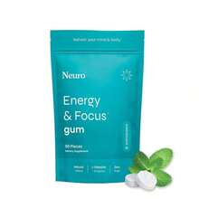 Neuro Energy Caffeine Gum/Mints For Energy & Focus (90 Pieces) - Sugar-Free With L-Theanine, Caffeine, Vitamin B12 & Vitamin B6 - Wintergreen Flavor - 薄荷糖 - 查看 2
