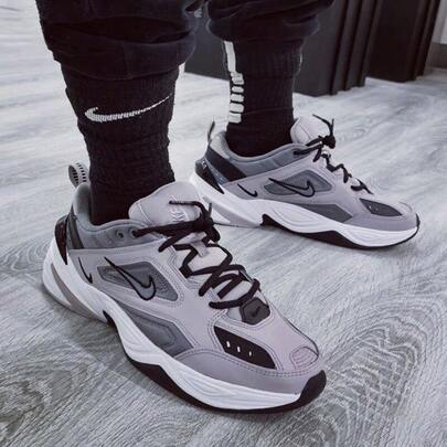 Nike 男子M2K TEKNO復古厚底耐磨運動訓練休閒鞋