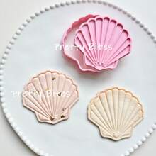 Shell Shape Cookie Cutter Animal Mermaid Fondant Frosting Shell Cookies Mold Cartoon Ocean Shell Pattern Cookie Mould Biscuit Cutters - Shell - View 2