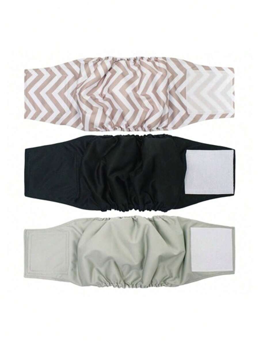 1 pieza Banda para barriga de perro macho, pañal de alta absorción para perro macho, lavable, adecuado para incontinencia de perro macho y entrenamiento de cachorros, pañal de perro reutilizable, con estampado de tema oceánico (ballena, pez, ancla, cangrejo), accesorio divertido para perro, pañal para cachorros.