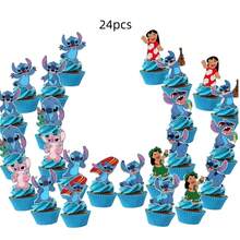 Hasbro 25pcs Rainbow Color Stitch Cake Toppers, Cake DIY Decor, Birthday Party Cake Decorations - Cake Topper - View 12