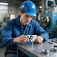 Gängkontroll Skruvmätningslinjal Rostfritt stål Skjutmått Metriskt Gauge Verktyg för att mäta skruvstigning Bit Bult Mutter Skruv - A - Visa 5