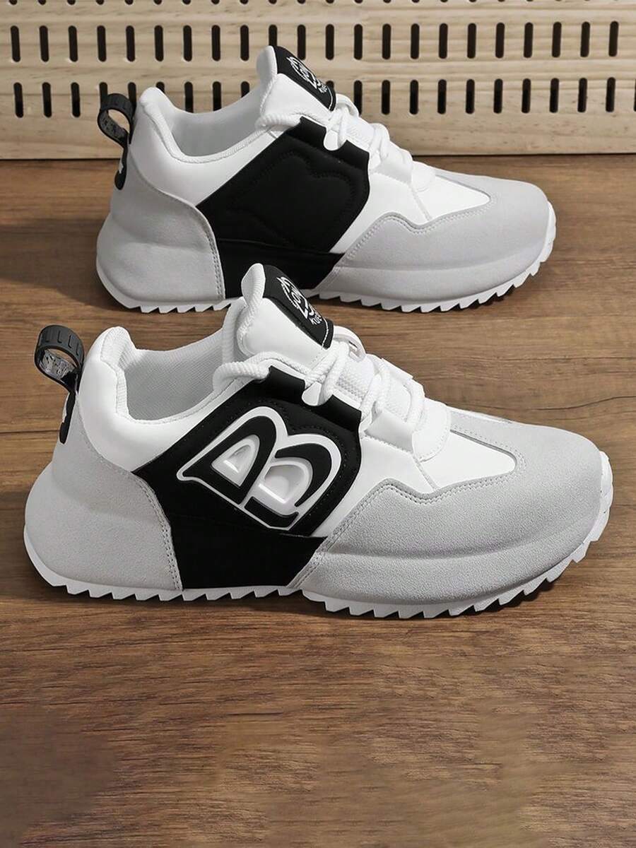Plus Size Fashion Casual Sports Sneakers, High-Quality Breathable Lightweight Running Shoes, Versatile Stylish Choice