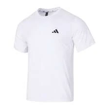 Adidas TR-ES TEE M 休闲舒适运动短袖T恤 KU8713 - 白色 - 查看 9