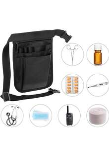 1pc Multi-Functional Waist Bag, Nurse Waist Pack, Hairstylist Tool Organizer Waist Pouch, Waitress/Cashier Convenient Tool Bag - A - View 8