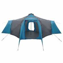 vidaXL Camping Tents - Blue - View 3