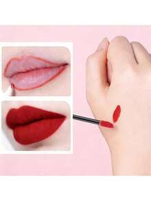 50/200支装一次性唇刷，柔软无绒唇彩涂抹器，化妆工具（粉色） - 彩色 - 查看 7