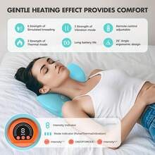 Neck Massager 2026 New Upgrade 3 In 1 Portable Massager With Heat &Comfortable Stretching–Adjustable Intensity For Neck & Shoulder Relaxation At Home, Office - 1 - Xem 6