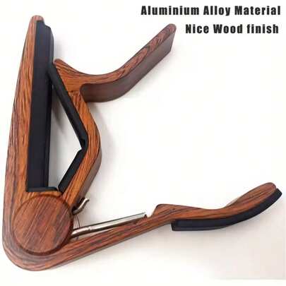 1pc Classical Guitar Capo, Multifunctional Capo Suitable For Classical Guitar, Acoustic Guitar, Electric Guitar, Ukulele, Trumpet, Bass, Quick Release, Easy To Operate, Precise Tuning, Guitar Accessories, Universal Instrument Accessories, Personal Performance Accessories, Applicable For Band, Guitarist, Musician, Music Teaching, Outdoor Performance, Instrument Performance, Music Gift, Valentine's Day Gift, Birthday Gift, Instrument Gift, Friend Gift