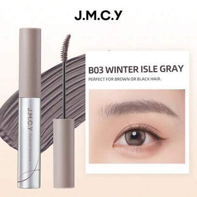 J.M.C.Y Eyebrow Tint Gel, Light Color, Waterproof, Sweat-Resistant, Long-Lasting, Non-Smudge, Brown Color, Natural Wild Eyebrow