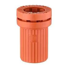 Tuerca de fijación para grifo de lavabo de agua fría y caliente, tuerca anti-aflojamiento de liberación rápida, asiento fijo de instalación rápida U3RG - Naranja - Ver 4