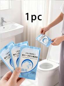 Disposable Travel Toilet Seat Cover, Portable Waterproof Toilet Mat, Business Travel Necessity, Bathroom Decor, Summer - B - View 11