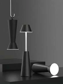 1个1800mAh多功能台灯，卧室书房护眼可伸缩夜灯氛围灯户外创意手电筒露营小工具 - 彩色 - 查看 1