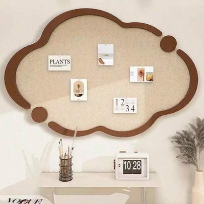 1 pieza Tablero de boletín de fieltro asimétrico de 40x60cm, adecuado para decoración de paredes de oficina y hogar, útiles escolares, tablero de exhibición sin marco, tablero de notas de uso múltiple para el hogar, estudio, oficina de trabajo, exhibición de fotos, notas, decoración de vuelta a clases, papelería, decoración de fiestas festivas, decoración de Navidad y Año Nuevo, regalo de Año Nuevo, regalo creativo de Año Nuevo para amigos, compañeros de clase, mayores, maestros