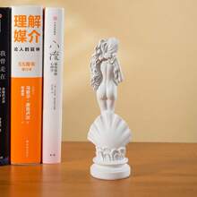 1件欧洲维纳斯女神雕像，阿芙洛狄忒希腊神像 - 树脂工艺品家居装饰室内收藏品 - C - 查看 4