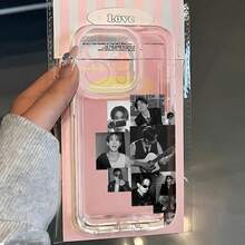 1pcKorean Popular Group E-EnhypenS Phone Suitable 17, 16e, 16, 15, 14, 13, 12, 11 Pro, XR XS X & 8 Plus Transparent TPU Soft Back Cover, Phone, Charging, Anime Style, Y Phone Accessory, Durable Material, Lightweight Cover, Protective Cover, Young Adults, Anime Fanschristmasfall Phone Casephone 17halloween Accessories - 混合顏色 1 - 查看 4