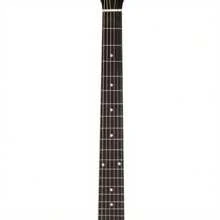 Six-String Sapele Banjo - Reddish-brown - View 6