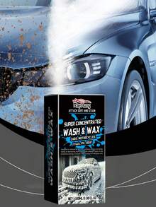 rayhong 1pc/100ml Foaming Car Wash Liquid, Rich Foam Cleaning Decontamination, Car Paint Maintenance Anti-Pollution Cleaner, Motorcycle Tire Stain Renewal Maintenance Daily Care Cleaner, Dual-Use For Exterior And Interior, Suitable For Car Paint, Rims, Windows, Emblems, Plastic Trims, Rubber Seals And Light Interior Stains - Liquid - View 3