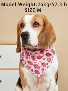 Cute & Sweet Pet Triangle Bib/Scarf, Suitable For Cats And Dogs - Multicolor - View 3