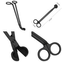 Polished Stainless Steel Candle Wick Trimmer Scissors Deep Reach Cutter For Clean Burn Prevents Soot - 1 - 查看 1