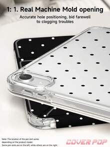 Ốp bảo vệ máy tính bảng họa tiết chấm bi tối giản 9.7/10.2/10.5/10.9/12.9 inch/Pro 11, phù hợp với Galaxy Tab S6 Lite 10.4 inch, Kindle Paperwhite thế hệ thứ 12 2024, Kindle (thế hệ thứ 11-2024), mềm mại, chống sốc, chức năng tự động tắt/mở màn hình thông minh, chân đế gập chữ Y xoay đa góc. - Nhiều màu - Xem 5