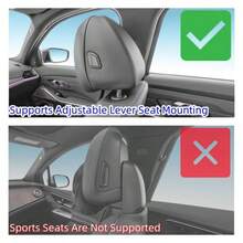 Premium Multifunctional Car Back Seat Storage Rack, Convenient Car Organizer With Tissue Box, Cup Holder For Water, Milk Tea, Drinks, Phone & Essentials, Advanced Car Storage Solution - màu đen - Xem 4