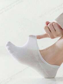 20/10/5/1 Pair Men's Invisible Socks - Casual Thin Boat Socks, Men's Socks, Women's Socks, Black Socks, White Socks, Flat Comfortable, Suitable For Daily Wear, Vacation, Outdoor Activities And Business Occasions - Office Casual Wear Shoes, Suitable For Summer, Short Socks, Men's Short Socks, Gift For Men, Father's Day Gift, Men's Gift - Multicolor - View 2