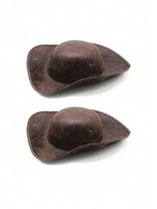 1pc Unisex Party Sailor Pirate Hat, Tricorn Hat, Fashionable Captain Hat, Suitable For Performance Costumes, Fun Hats, Masquerade Role Play Props - Pirate Hat - View 14