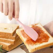 1个硅胶奶油蛋糕刮刀 - 彩色 - 查看 3
