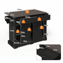 Cabinets - Black + MDF + European - View 2