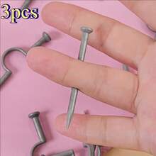 10件套“别碰我的手，哎哟！！”手指穿刺道具套装，派对聚会互动玩笑道具，朋友团队建设晚宴搞笑礼物，趣味新奇 - 銀色 - 查看 7