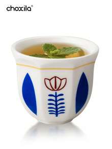 choxila 1 chiếc tách cà phê gốm sứ Trung Đông - Tách espresso và tách trà, lý tưởng cho phòng ngủ, phòng khách, tiệc trà chiều, cũng là một lựa chọn quà tặng tuyệt vời, phù hợp cho Ngày Quốc khánh Ả Rập Xê Út. - tách cà phê - Xem 12