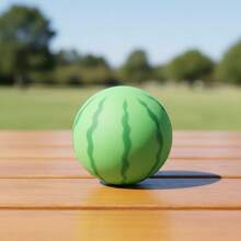 Color Changing Watermelon Squishy Stress Relief Toy – Slow Rising Squeeze Fidget With Soft Texture, Creative Mood Boosting Desk Decor Novelty Toy - 彩色 - 查看 5