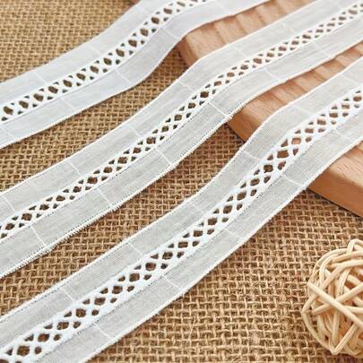 1/5 Yards Lace For Sewing Lace Trim, 3 Cm In Width, Suitable For Embellishing Garments DIY Crochet Ribbon Jacquard Clothing Decoration, Handicrafts, Home Decor, DIY And Beginner Crafts