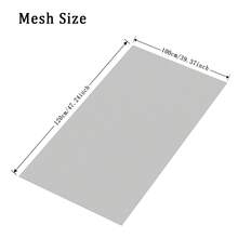 1pc White DIY Trimable High Density Invisible Mosquito Net, Home Use Anti-Insect & Anti-Bird Mesh Screen, Multi-Scene Applicable - Mosquito Screen - View 2