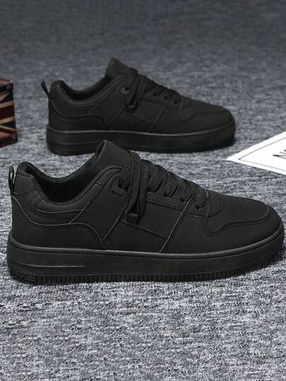 Zapatos Casuales de Suela Gruesa Para Hombre,Nuevos zapatos casuales para hombre,Zapatillas deportivas informales para estudiantes: Suela Gruesa Plataforma con Aumento de Altura, Versátiles en Color Negro y Camel