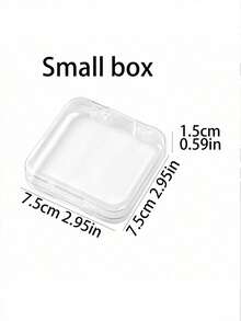 1pc Transparent Acrylic Crystal Bracelet/Necklace/Jewelry Display Box, Jewelry Storage Box, Anti-Oxidation Thickened Bracelet Box - Multicolor - View 9