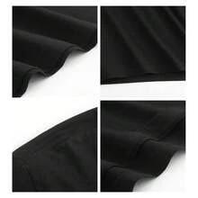 Men's Chef Jacket Graphic T-Shirt - Black With White Chef Text - Cooking Apparel For Culinary Students, Chefs - Regular Fit Short Sleeve Shirt - Easy Care Chef Outfit, Chef Accessories, Casual Wear, Relaxed Fit Shirt, Easy Care Fabric, Kitchen Clothing, Retro Style, Breathable Material, Printed Tee, Home Cooks - Black - View 7