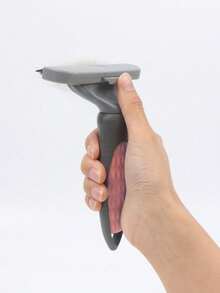 Pet Deshedding Brush, Cat Dog Fur Remover Grooming Tool - Pink - View 9